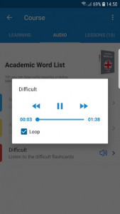 اسکرین شات برنامه Voc App - Learn English Vocabulary with Flashcards 5