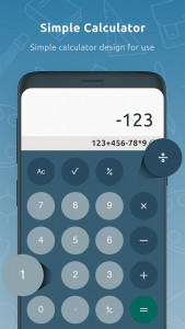 اسکرین شات برنامه Voice Calculator 2