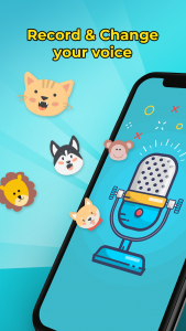 اسکرین شات برنامه Voice Changer Voice Editor App 4