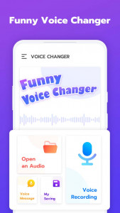 اسکرین شات برنامه Voice Changer - Voice Editor 8