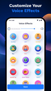 اسکرین شات 3 برنامه AI Voice Changer - Prankster