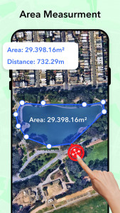 اسکرین شات برنامه GPS Area Measurements 1