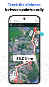 اسکرین شات 3 برنامه FieldCalc - GPS Area Measure