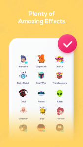 اسکرین شات 3 برنامه Super Voice Changer - Editor