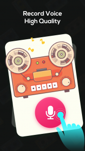 اسکرین شات 1 برنامه Super Voice Changer - Editor