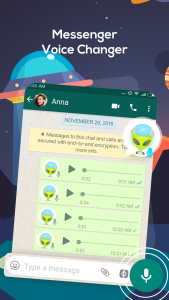 اسکرین شات 2 برنامه Super Voice Changer - Editor