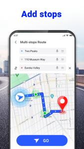 اسکرین شات 6 برنامه GPS Voice Navigation: Live Map