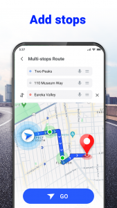 اسکرین شات برنامه GPS Voice Navigation: Live Map 8