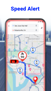 اسکرین شات 7 برنامه GPS Voice Navigation: Live Map