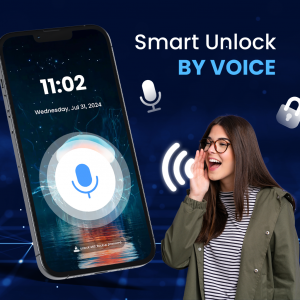 اسکرین شات برنامه Voice Screen Lock: Voice Lock 1