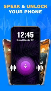 اسکرین شات برنامه Voice Screen Lock: Voice Lock 7