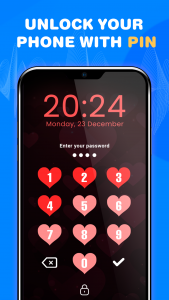 اسکرین شات برنامه Voice Screen Lock: Voice Lock 3