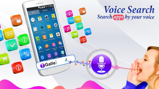 اسکرین شات برنامه Voice Assistant: Voice Search 1