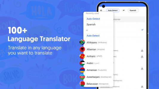 اسکرین شات برنامه Translate All Languages - Text 5