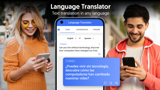 اسکرین شات برنامه Translate All Languages - Text 1