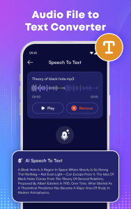 اسکرین شات 5 برنامه AI Voice Changer : Modifier