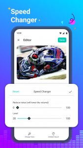 اسکرین شات برنامه Voice Changer - Audio Effects 7
