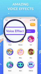 اسکرین شات 2 برنامه Voice Changer, Voice Effects