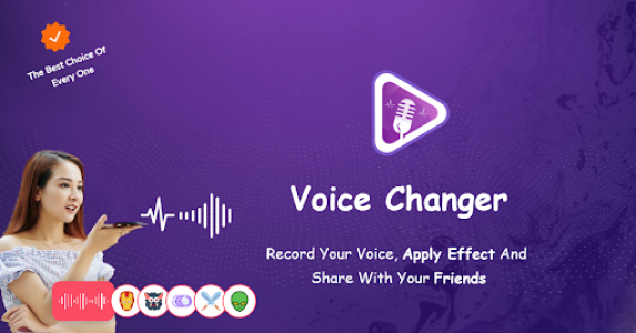 اسکرین شات برنامه Voice Changer - Sound Effects & Audio Editor free 1