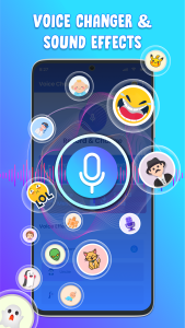 اسکرین شات 2 برنامه Voice Changer & Sound Effects