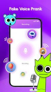 اسکرین شات برنامه Spranki Voice Changer 4