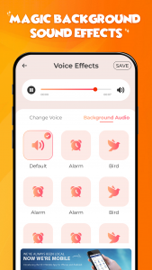 اسکرین شات برنامه Voice Changer & Sound Effects 6