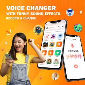 اسکرین شات برنامه Voice Changer & Sound Effects 1