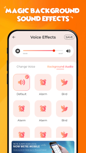 اسکرین شات 6 برنامه Voice Changer & Sound Effects