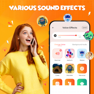 اسکرین شات برنامه Voice Changer & Sound Effects 4