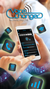 اسکرین شات 3 برنامه Voice Changer With Effects App