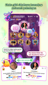 اسکرین شات 1 برنامه YoHo: Group Voice Chat Room