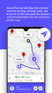 اسکرین شات برنامه Voice Navigation GPS Maps Route Traffic Navigation 7