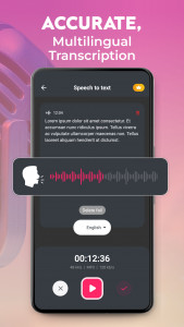 اسکرین شات 5 برنامه Voice Recorder: Voice Notes