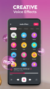 اسکرین شات 3 برنامه Voice Recorder: Voice Notes