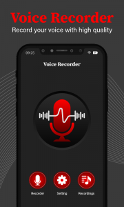 اسکرین شات برنامه Smart Audio: Voice Recorder & Easy Sound Recording 1