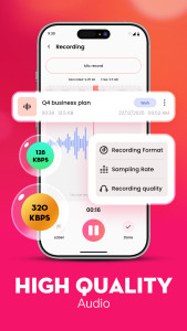 اسکرین شات 6 برنامه Voice Recorder: Voice Notes