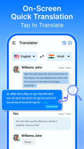اسکرین شات 4 برنامه Voice Translator: AI Translate