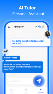 اسکرین شات 2 برنامه Voice Translator: AI Translate