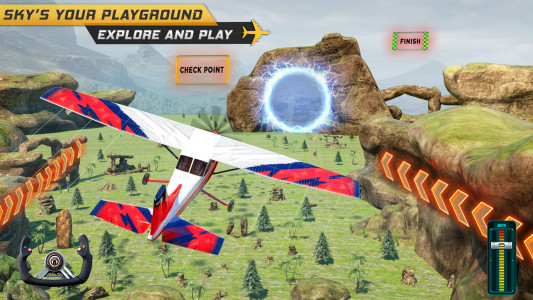 اسکرین شات بازی Airplane Game 3D: Flight Pilot 7
