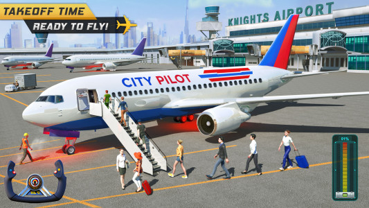 اسکرین شات بازی Airplane Game 3D: Flight Pilot 1