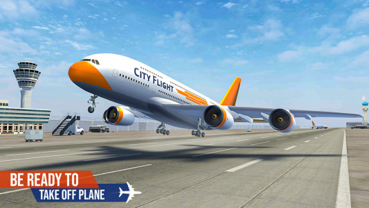 اسکرین شات بازی City Flight: Airplane Games 4