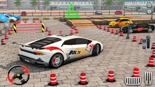 اسکرین شات 3 بازی Modern Car Parking: Car Game