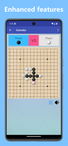اسکرین شات بازی Gomoku - 2 player Tic Tac Toe 2
