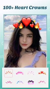 اسکرین شات برنامه Crown Heart Photo Editor 1