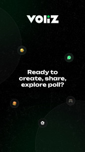 اسکرین شات برنامه Voliz - Create Polls 1