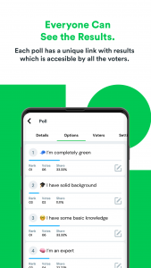 اسکرین شات برنامه Voliz - Create Polls 3