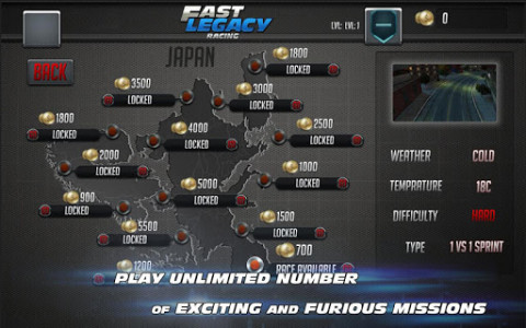 اسکرین شات بازی Fast Legacy Racing 5