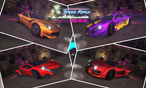 اسکرین شات بازی Speed Kings Drag & Fast Racing 4