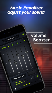 اسکرین شات برنامه Volume Booster - Music Player 3