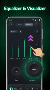 اسکرین شات برنامه Volume Booster & Bass Booster 3